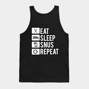 Snus Tobacco Nicotine substitute cigarette substitute non-smoker anti-smoking smoke-free smoker Tank Top